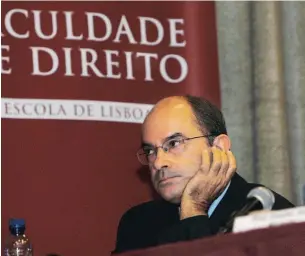  ?? ?? O constituci­onalista Jorge Reis Novais afirma que acórdão do TC não põe em causa processos-crime já julgados.