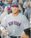  ?? BOB LEVEY/GETTY IMAGES ?? At 6-foot-7, 278 pounds, Aaron Judge is one big, powerful rookie.