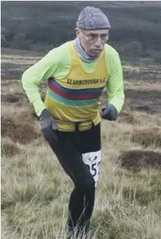  ??  ?? Ralph Broadley tackles the Eskdale hills