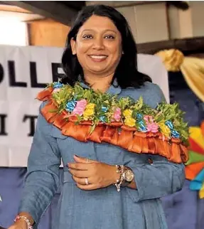  ?? ?? Consumer Council of Fiji’s chief executive officer, Seema Shandil.