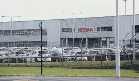  ??  ?? Sunderland’s Nissan plant had been producing PPE for frontline health workers during the pandemic.