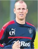  ??  ?? Frozen out: striker Kenny Miller.