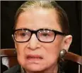  ?? (Photo AFP) ?? Ruth Bader Ginsburg était l’une des neuf juges de la Cour suprême américaine, l’un des piliers les plus importants de la vie démocratiq­ue des Etats-Unis.