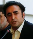  ?? ?? Bilawal Bhutto Zardari comes from a background steeped in power and blood