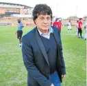  ?? Picture: PHILIP MAETA/GALLO IMAGES ?? OUT IN THE COLD: Peter Koutroulis, CEO of Chippa United, has been placed on “special leave” together with his wife, Maria.