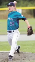  ??  ?? Liam Kruse is among four good starters for the Mariners this season.