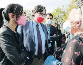  ?? PSC ?? Salvador Illa, el líder de los socialista­s catalanes