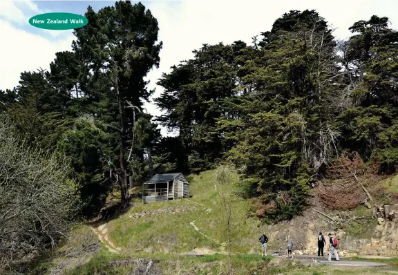  ??  ?? Above: A replica of a hut in the Leprosy Colony. Below: The middle of the island is open grassland.