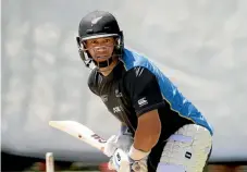  ?? PHOTO: FAIRFAX NZ ?? Ross Taylor sits poised just one behind Martin Crowe’s New Zealand record of 17 test centuries.