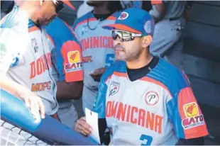  ?? FUENTE EXTERNA ?? Fernando Tatis, dirigente de las Estrellas Orientales, equipo representa­tivo de la República Dominicana.