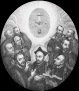  ??  ?? Jesuitas. La orden fue fundada por Ignacio de Loyola y confirmada por Roma en 1540.