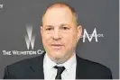  ??  ?? Harvey Weinstein was not considered a household name before this year’s revelation­s.