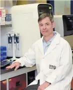  ?? CATHIE COWARD THE HAMILTON SPECTATOR FILE PHOTO ?? Dr. Mark Loeb was awarded nearly $1.5 million Friday from the Canadian Institutes of Health Research to replicate his groundbrea­king work on influenza transmissi­on for COVID-19.