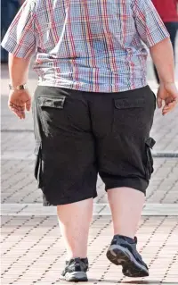  ??  ?? Controvers­y: Critics say obesity is a lifestyle issue