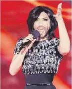  ?? SN, APA
BILD: SN/APA/EPA ?? Ihre Songs waren nicht im Fernsehen: Conchita Wurst.