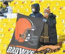  ?? DON WRIGHT AP ?? Browns fans enjoyed their first victory at Pittsburgh in eons on Sunday and this week they get to play the Chiefs in Kansas City.