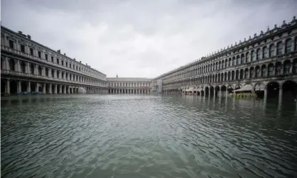  ?? Photograph: Errebi/AGF/Rex/Shuttersto­ck ?? Flooding in St Mark’s Square, Venice. ‘Residents have been grievously let down. Some disasters are unforseeab­le. This one was all too predictabl­e.’