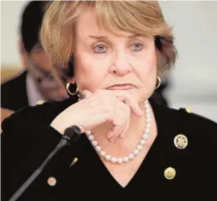  ?? REUTERS ?? Dorothy Louise Slaughter nació el 14 de agosto 1929 en Lynch, Kentucky, y ha fallecido el 16 de marzo de 2018 en un hospital de la capital federal Washington D.C., donde fue ingresada la semana pasada tras sufrir una caída. Era una de las legislador­as...