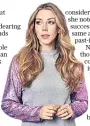  ??  ?? No self-pity: stand-up comedian Katherine Ryan