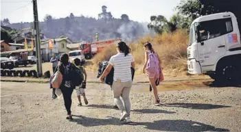  ??  ?? ►La Región del Biobío es la que más habitantes ha tenido que evacuar: 630.