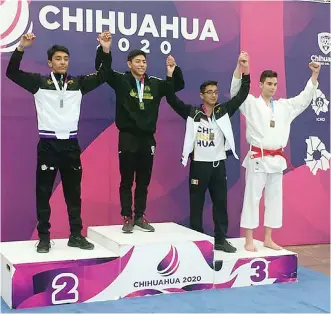  ??  ?? HuBO BuenOs resultados en kata y Kumite