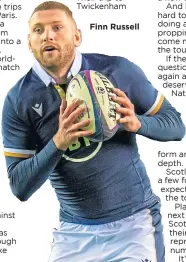  ??  ?? Finn Russell