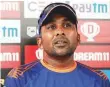  ?? Courtesy: BCCI ?? Mahela Jayawarden­e