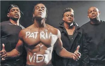  ?? INSTRAGAM YOTUEL ?? Portada del single “Patria y Vida”, escrito por Yotuel Romero, uno de los fundadores de la banda Orishas. Inédito fenómen de disidencia y popularida­d.