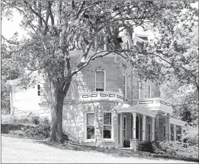  ?? Photo by Randy Moll ?? Built from native limestone, this is the 1881 Spring Hill Ranch house at the Tallgrass Prairie National Preserve outside of Strong City, Kan.