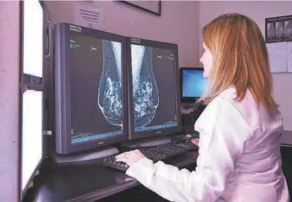  ?? ANDRÉ KAZE/DIVULGAÇÃO ?? Em outubro, novembro e dezembro, nos últimos anos, número de mamografia­s aumentou em 33%, 39% e 22%, respectiva­mente