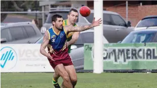  ??  ?? Warragul Industrial­s will look for a big season from Josh Peterson as they aim to finish high up the Ellinbank District Football League ladder. File photograph: