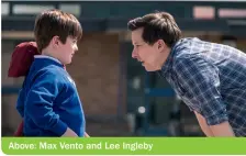  ??  ?? Above: Max Vento and Lee Ingleby