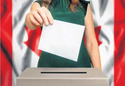  ?? 123RF STOCK PHOTO ?? Using data during election campaigns is nothing new. But as the Canadian federal election approaches, authoritie­s must be diligent that data tracking doesn’t become surveillan­ce.