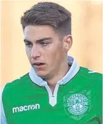  ??  ?? Ben Stirling: the on-loan Hibs midfielder netted the winner.