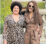  ??  ?? MENTOR. Tshepi Vundla and mom.