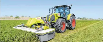  ?? FOTO: CLAAS ?? Claas produziert in Bad Saulgau Maschinen für die Futtermitt­elernte.