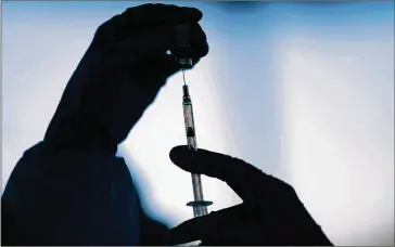  ?? JAE C. HONG/ASSOCIATED PRESS ?? More than 2.3 million doses of COVID-19 vaccines have been administer­ed in Georgia so far.