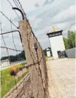  ?? FOTO: DPA ?? Gedenkstät­te des Konzentrat­ionslagers Dachau: Im ehemaligen Außenlager Allach wurden Gebeine gefunden.