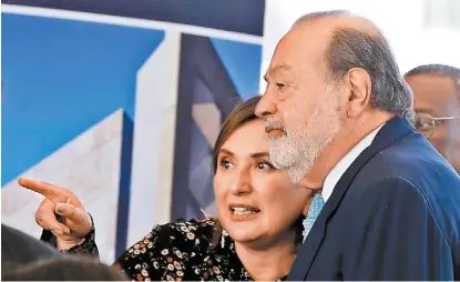  ?? ARIANA PÉREZ ?? La firma es del magnate Carlos Slim Helú.