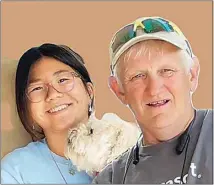  ?? COURTESY OF BILL BELEW ?? Writer and content marketing specialist Bill Belew, right, and his 12-year-old daughter, Mia, collaborat­ed on books for young adults. The duo will be the guest speakers for this month’s Writers of Kern virtual meeting on Saturday.