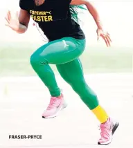  ??  ?? FRASER-PRYCE