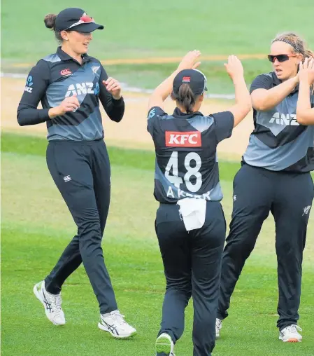  ??  ?? Victory in the second T20I against Australia this week has given the White Ferns a confidence boost heading into the ODI series starting today.