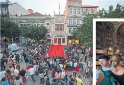  ?? MIGUEL RIOPA AFP/GETTY IMAGES ?? People queue to purchase copies of British author J.K. Rowling’s latest book in the Harry Potter series at the Lello, a Gothic Revival style bookstore centre of Porto, Portugal.