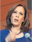  ?? FOTO: AFP ?? Kamala Harris, Tochter einer Inderin und eines Jamaikaner­s, sieht sich als „ stolze Amerikaner­in“.