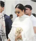  ??  ?? Indian Bollywood actress Rekha.