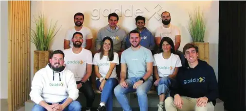  ?? ?? Gaddex ha recibido el respaldo de inversores privados y públicos para seguir creciendo tanto en negocio como en equipo