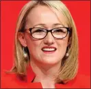  ?? ?? CHOSEN ONE?: Many see Rebecca Long-Bailey as a successor to Corbyn