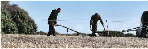  ?? Photo by Domnick Walsh ?? Ballyheigu­e Ploughing championsh­ips action under a big sky.