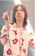  ??  ?? Bobby Gillespie says the show is a special event for Dundee.