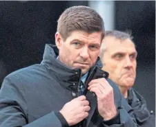  ??  ?? Steven Gerrard wants January additions to his squad.